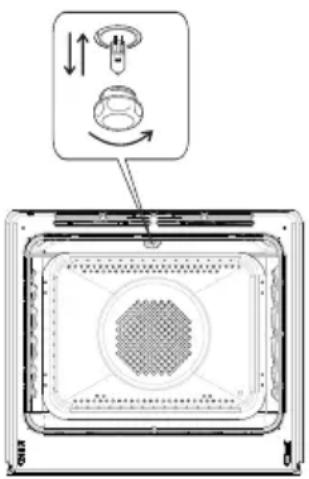 AMICA EBX 944 670 S - Vervanging van de halogeenlamp van de ovenverlichting - 1