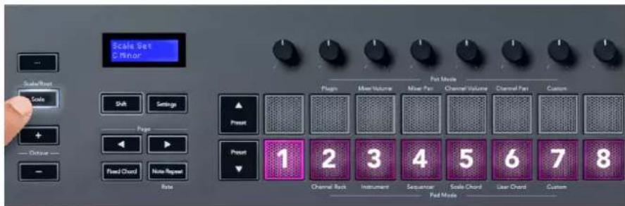 NOVATION FLkey 49 - Mode Scale - 1