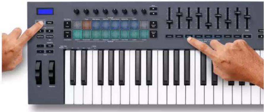 NOVATION FLkey 49 - Mode Fader : plugin - 1