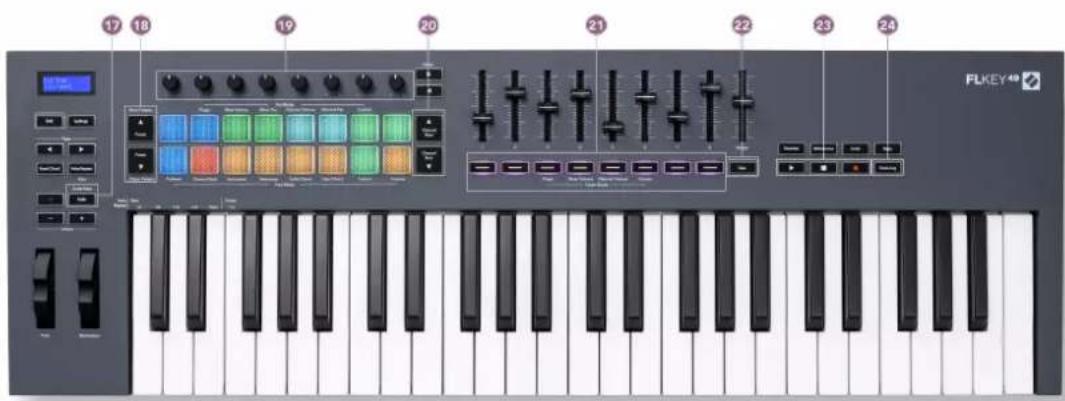 NOVATION FLkey 49 - Présentation du matériel FLkey 49/61 - 2