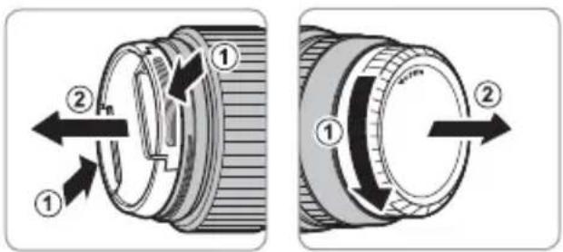 FUJIFILM GF55mmF1.7 R WR - 取下盖子 - 1