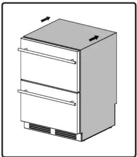 Zephyr Presrv PRRD24C1AS - Installing the Anti-tip Bracket - 5