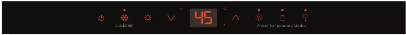 QuickChill 45 -Preset Temperature Modes