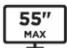 Gembird WM-55ST-04 - 3