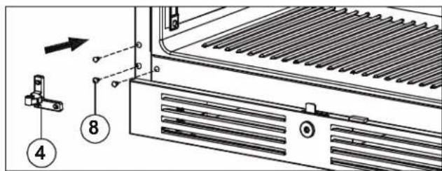Zephyr Presrv PRW15C01CG - Inverser l'ouverture de la porte de votre appareil - 5