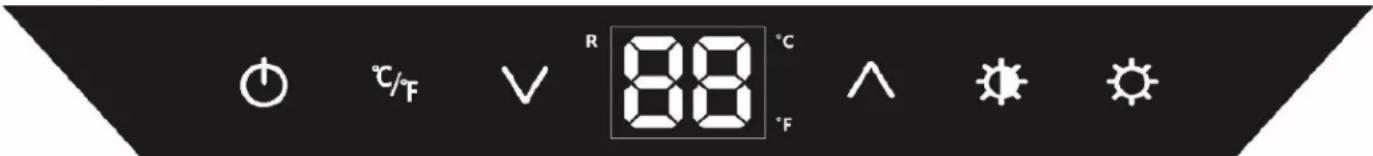 ℃/℉ R 88 °C °F
