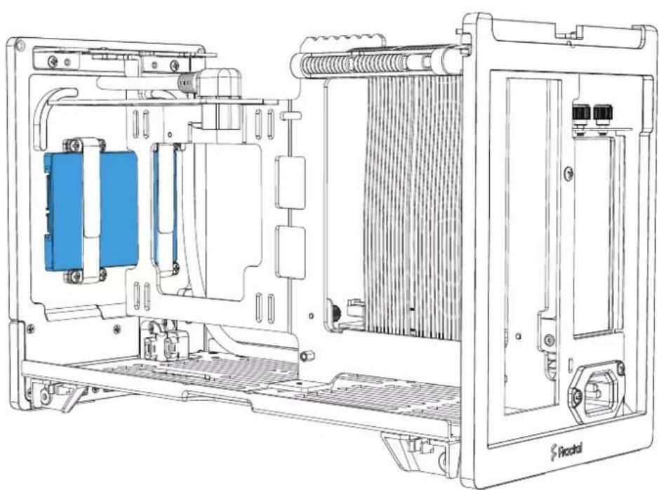Fractal Design Terra - Install 2.5" Drive - 2