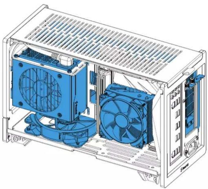 Fractal Design Terra - Triple Slot GPU Focused Configuration - 2