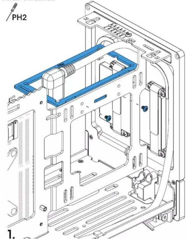 Fractal Design Terra - Install the Power Supply - 1