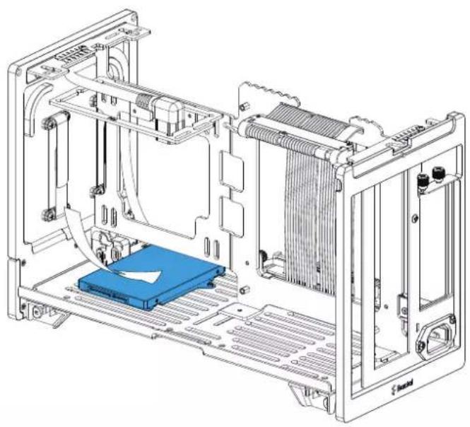Fractal Design Terra - Install Additional 2.5" Drive - 5