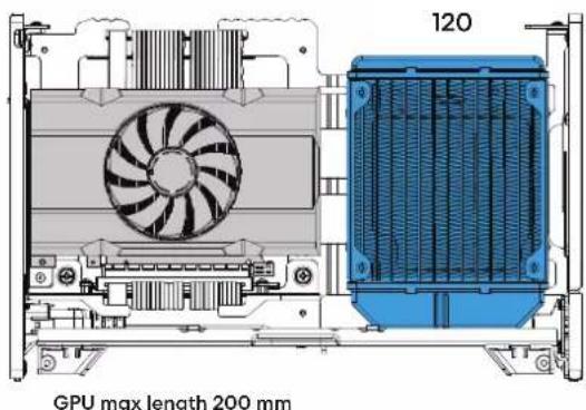 Fractal Design Terra - Water Cooling Radiator Options - 3
