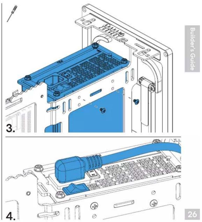 Fractal Design Terra - Install the Power Supply - 5