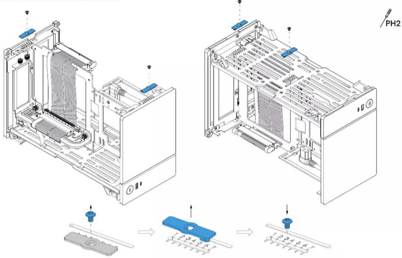 Fractal Design Terra - Remove Transport Locks - 1