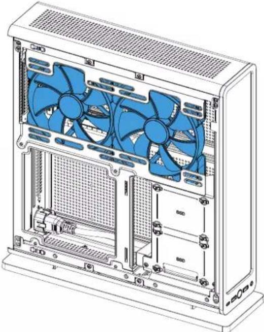 Fractal Design Ridge - Possible Fan Locations - 4