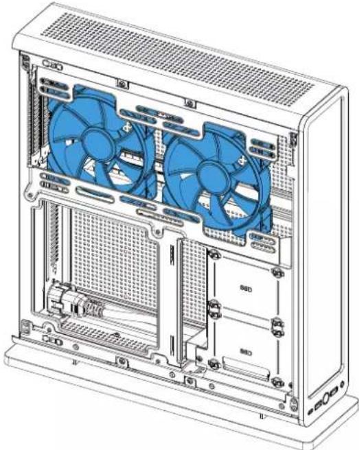 Fractal Design Ridge - Possible Fan Locations - 2