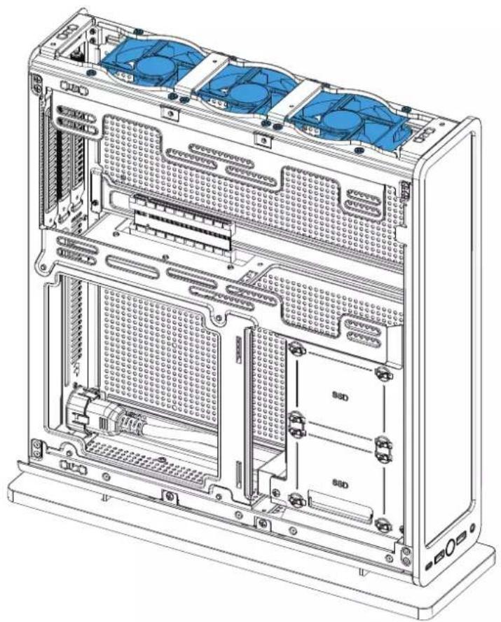 Fractal Design Ridge - Possible Fan Locations - 5