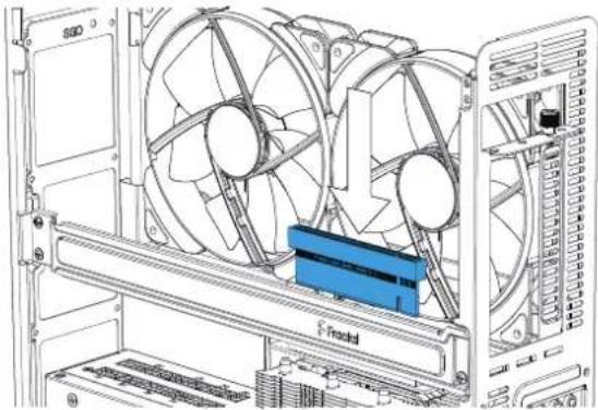 Fractal Design Ridge - Install a Graphics Card - 2