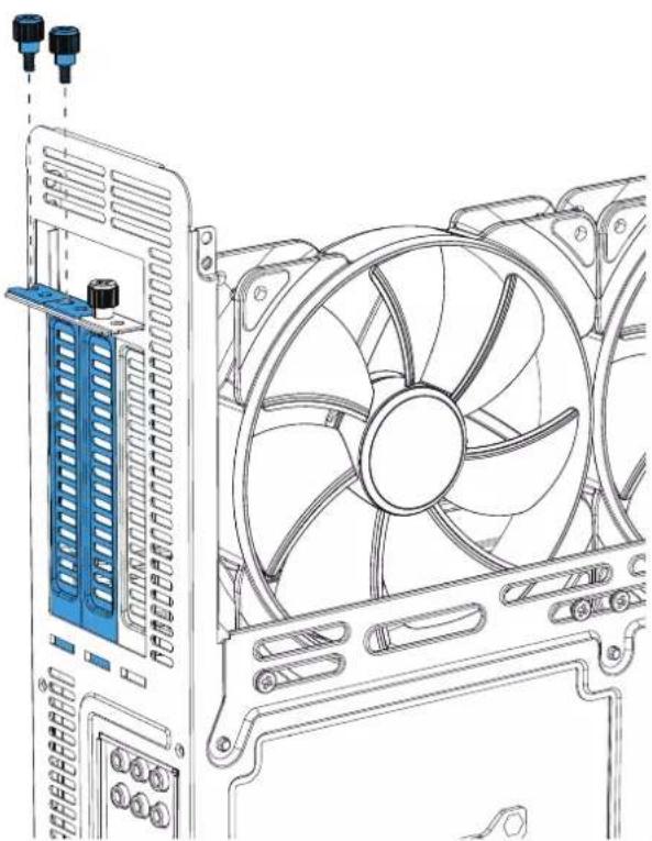 Fractal Design Ridge - Install a Graphics Card - 1