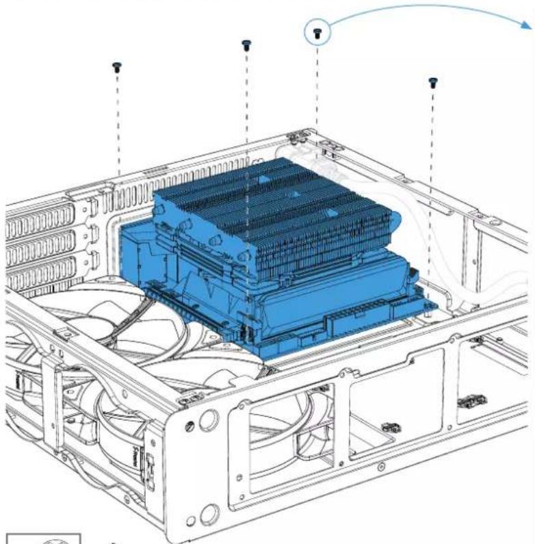 Fractal Design Ridge - Install the Motherboard Assembly - 1