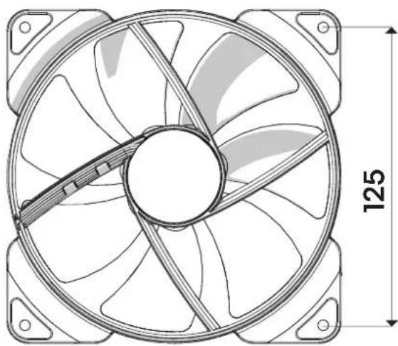 Fractal Design Ridge - Fan Specifications - 1