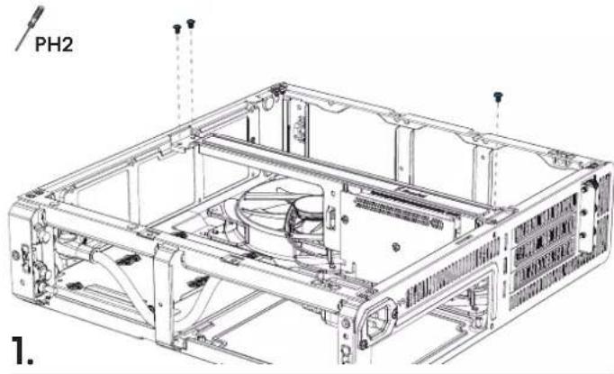 Fractal Design Ridge - Remove the GPU Bracket - 2