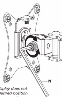 Gembird MA-D2-02 - Adjustable desk 2-display mounting arm (rotate, tilt, swivel, height), 17"-32", up to 9 kg - 3