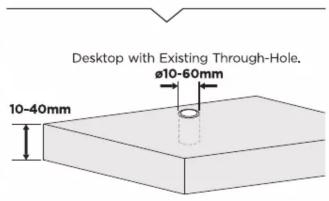 Gembird MA-D2-02 - Adjustable desk 2-display mounting arm (rotate, tilt, swivel, height), 17"-32", up to 9 kg - 16