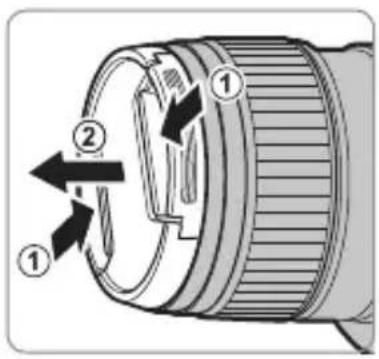 FUJIFILM GF30mmF5.6 T/S - Suojusten poistaminen - 1