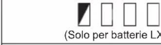 MAKITA DCX201 - Solo quando si utilizza la cartuccia della batteria (dotata di indicatore) insieme al portabatteria - 6