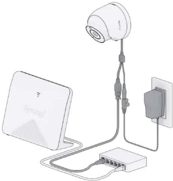 SYNOLOGY TC500 - Connectez-vous à votre Synology Camera - 2