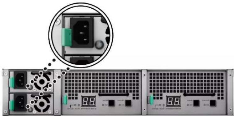 SYNOLOGY UC3200 - Pour connecter RXD1219sas à UC3200 : - 3