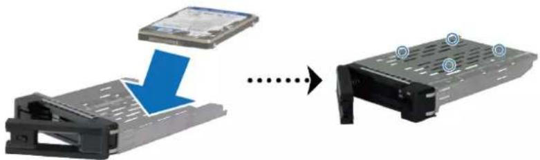 SYNOLOGY UC3200 - Installation des disques - 3