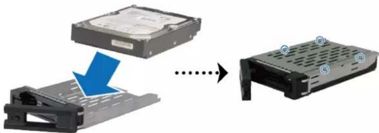 SYNOLOGY UC3200 - Installation des disques - 2