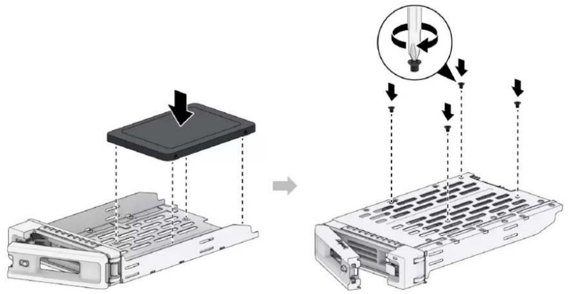 SYNOLOGY UC3400 - Installation des disques - 3