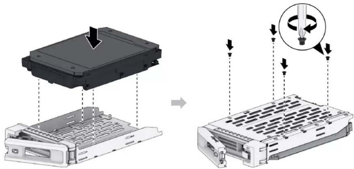 SYNOLOGY UC3400 - Installation des disques - 2