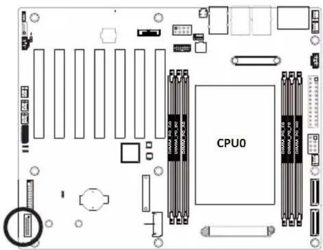 GIGABYTE ME03-PE0 - 11) F\_USB3\_1 (USB 3.2 Gen1 Connector) - 1