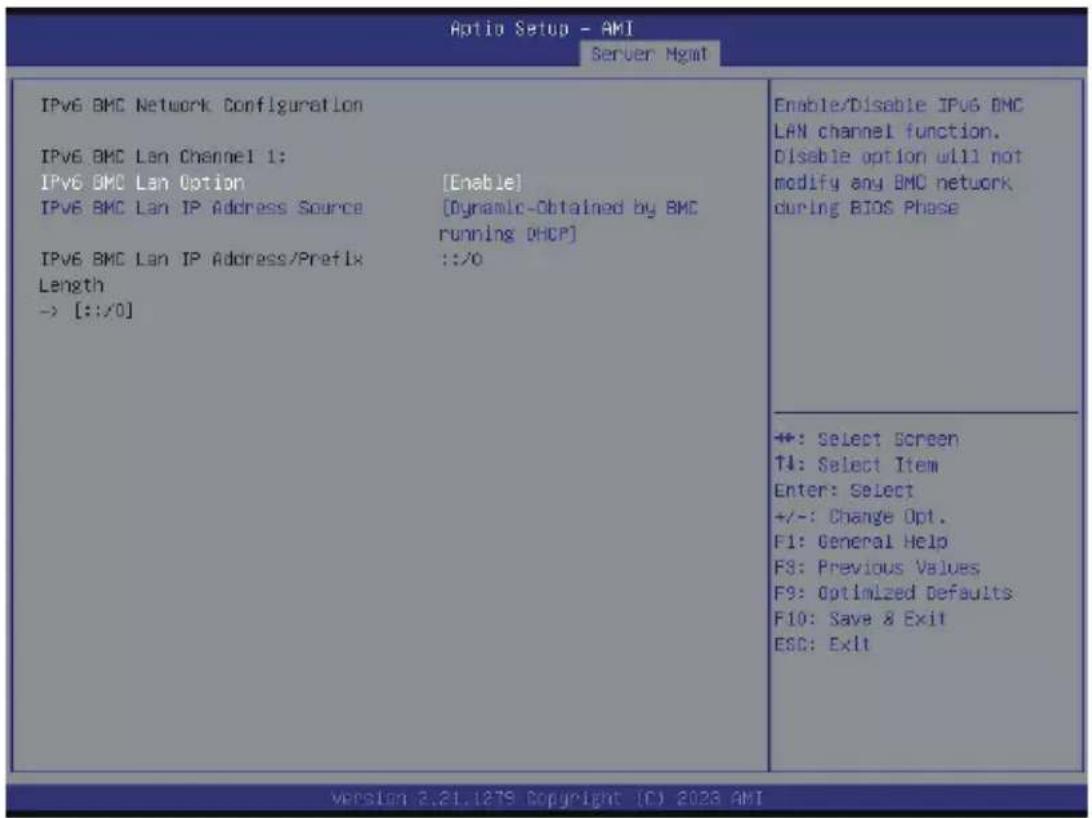GIGABYTE TO15-Z40 - 5-6-4 IPv6 BMC Network Configuration - 1