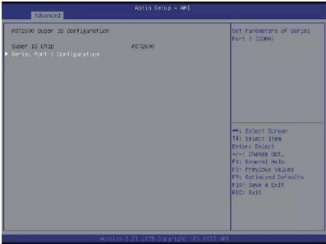 GIGABYTE TO15-Z40 - 5-2-4 AST2600 Super IO Configuration - 1