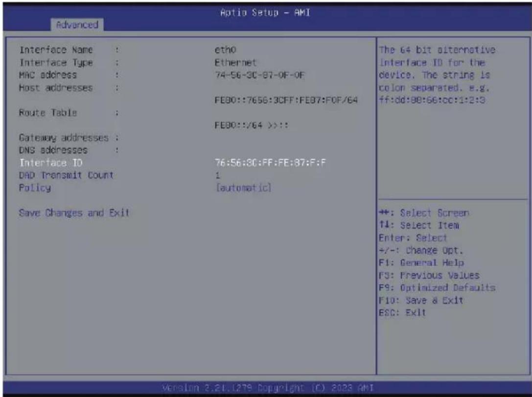 GIGABYTE TO15-Z40 - 5-2-22 MAC IPv6 Network Configuration - 1