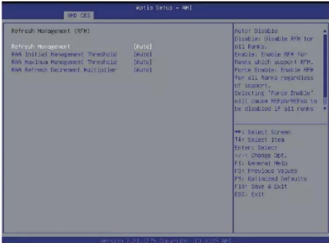 GIGABYTE TO15-Z40 - 5-3-3-2-3 Refresh Management (RFM) - 1