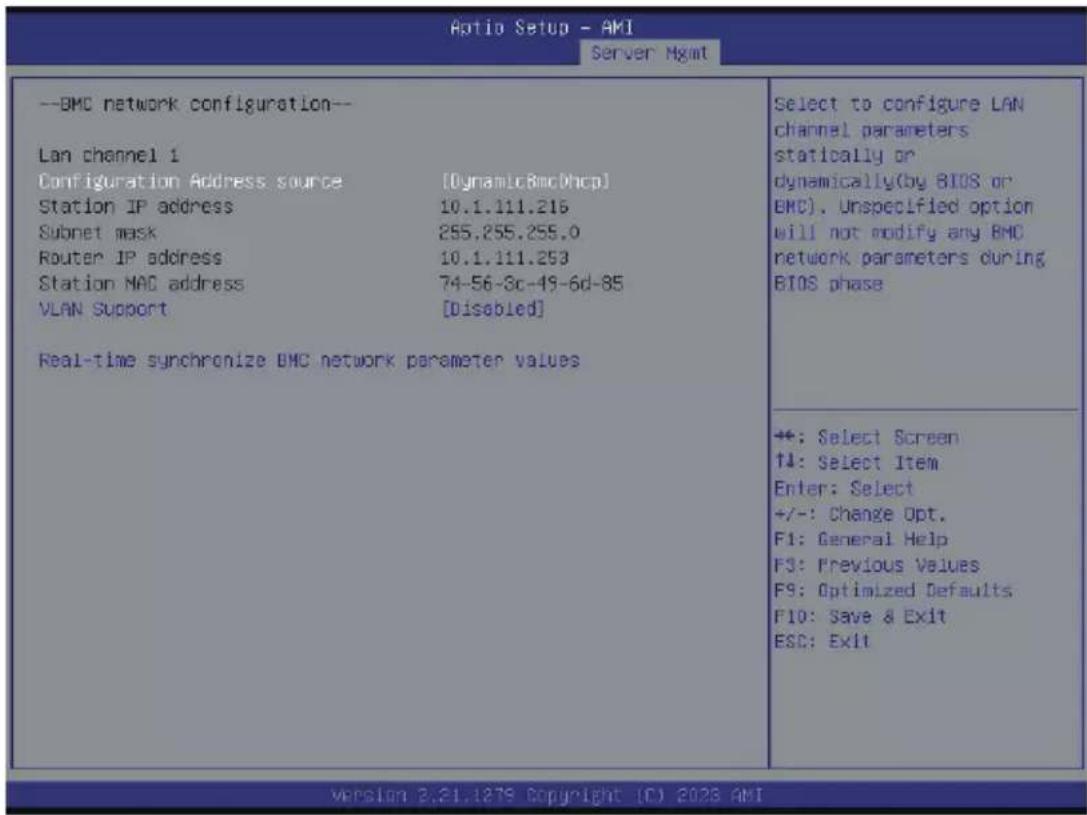 GIGABYTE TO15-Z40 - 5-6-3 BMC Network Configuration - 1