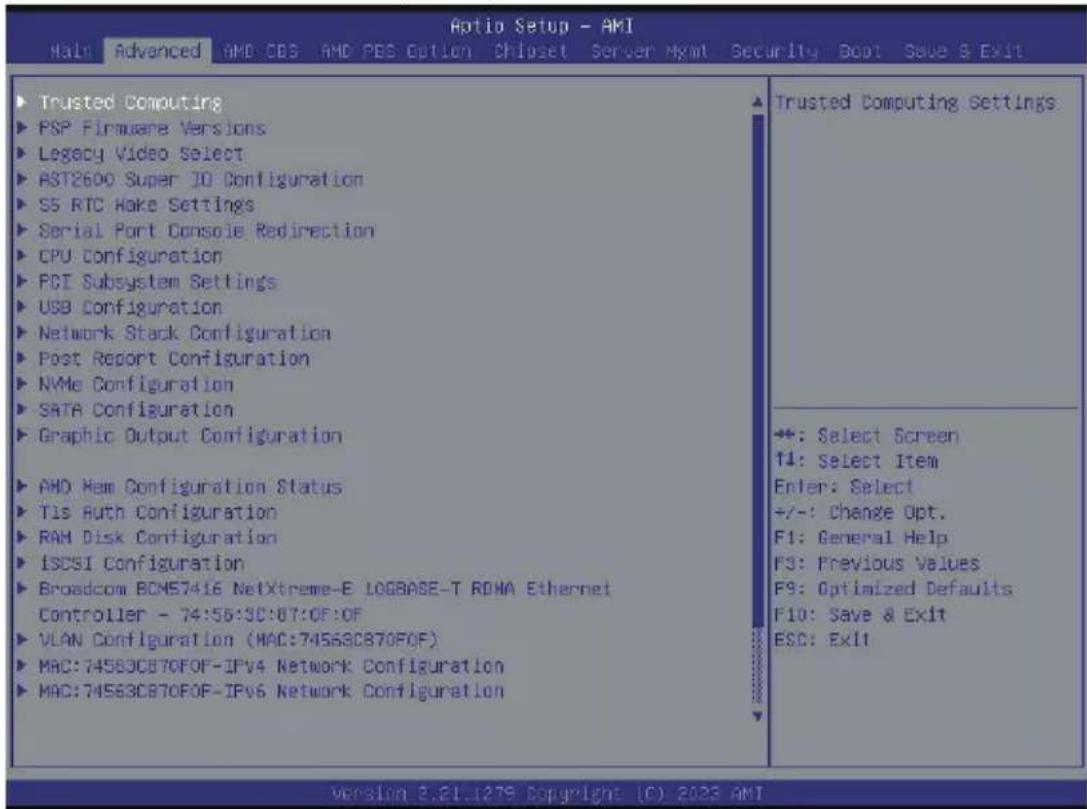 GIGABYTE TO15-Z40 - When Boot Mode Select is set to UEFI (Default) - 1