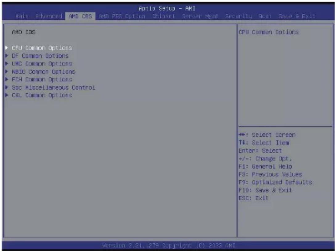 GIGABYTE TO15-Z40 - 5-3 AMD CBS Menu - 1