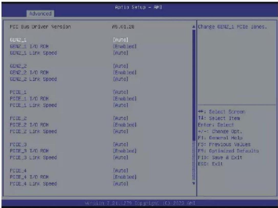 GIGABYTE TO15-Z40 - 5-2-8 PCI Subsystem Settings - 1