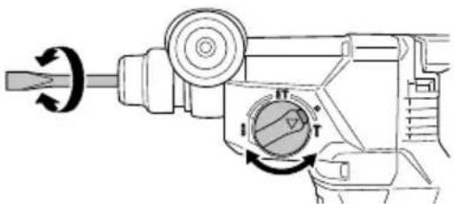 HiKOKI DH3628DA - Hammering only - 3