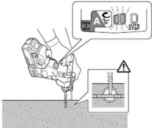HiKOKI DH3628DA - REACTIVE FORCE CONTROL - 1