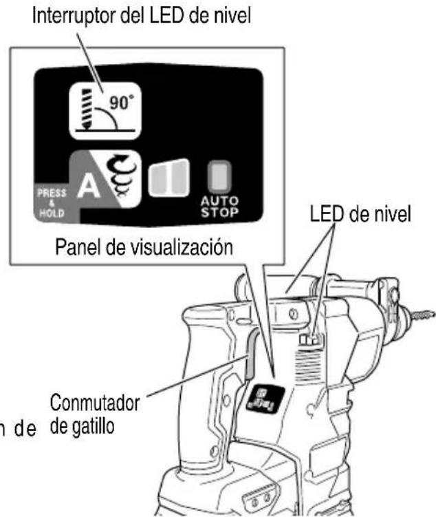 HiKOKI DH3628DA - FUNCIÓN DE NIVEL LED - 1