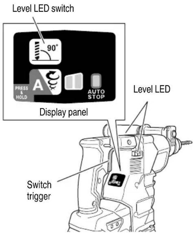 HiKOKI DH3628DA - LED LEVEL FUNCTION - 1