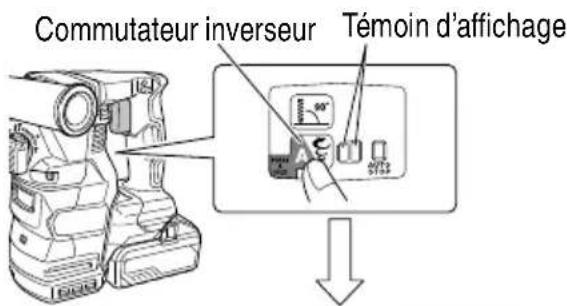 Commutateur inverseur Témoin d'affichage