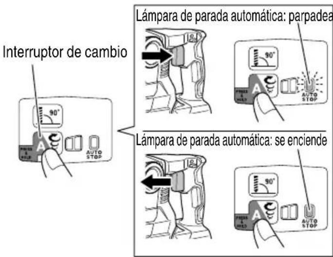 HiKOKI DH3628DA - FUNCIÓN DE PARADA AUTOMÁTICA - 1